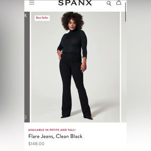 NWT - SPANX Bestselling Flare Jeans